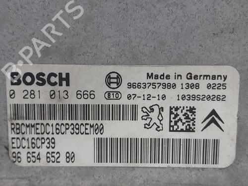 Engine control unit (ECU) CITROËN C-CROSSER (VU_, VV_)  | BP27360383M57 