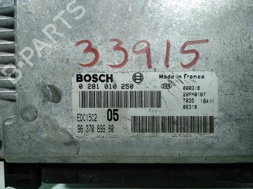 Engine control unit (ECU) PEUGEOT 206 Hatchback (2A/C) 2.0 HDI 90 | BP20794770M57 