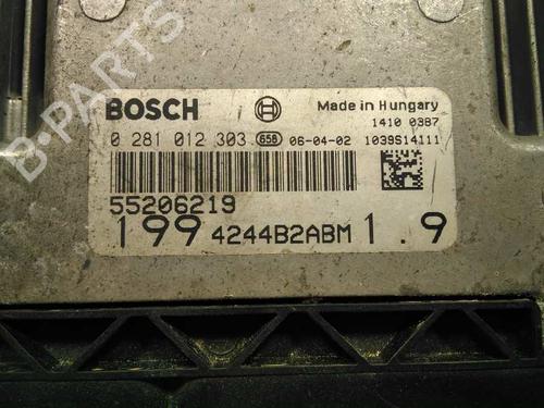Engine control unit (ECU) FIAT GRANDE PUNTO (199_)  | BP20800430M57 