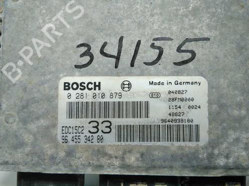 Engine control unit (ECU) PEUGEOT 607 (9D, 9U)  | BP20795076M57 