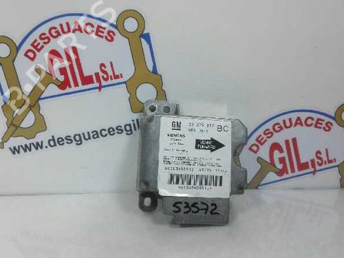 Airbag styreenhed OPEL ASTRA G Hatchback (T98) 1.6 16V (F08, F48) (101 hp) 20806146