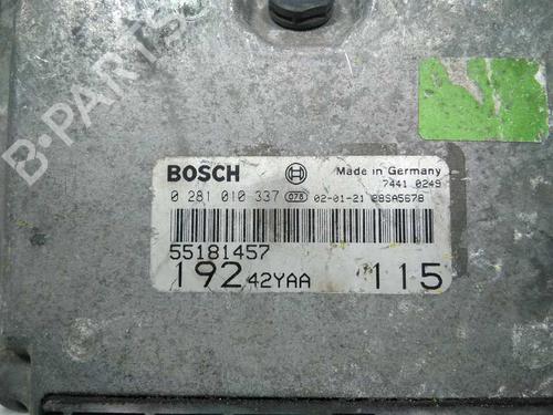 Engine control unit (ECU) FIAT STILO (192_) 1.9 JTD (192_XE1A) | BP20800458M57 