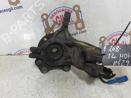 Left front steering knuckle PEUGEOT 208 I (CA_, CC_) 1.4 HDi | BP20756225M25 