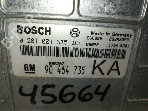 Engine control unit (ECU) OPEL VECTRA B (J96) 2.0 DI 16V (F19) | BP20801946M57 