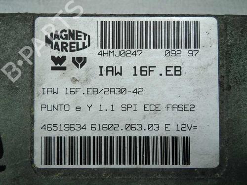 Engine control unit (ECU) FIAT PUNTO (176_) 55 1.1 | BP20799964M57 