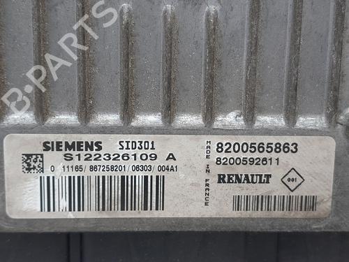 Engine control unit (ECU) RENAULT MEGANE II (BM0/1_, CM0/1_)  | BP24816486M57 