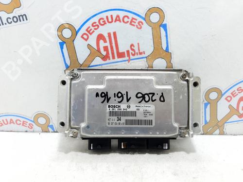Used Engine control unit (ECU) PEUGEOT 206 Hatchback (2A/C) 1.6 16V (109 hp) 20747246