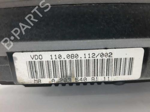 Instrument cluster MERCEDES-BENZ C-CLASS Coupe (CL203) C 200 Kompressor (203.745) | BP20804209C47 