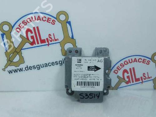 Used ECU airbags OPEL CORSA B (S93) 1.7 D (F08, F68, M68) (60 hp) 20806043