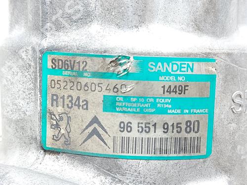 AC compressor PEUGEOT 206 Hatchback (2A/C) 1.4 HDi eco 70 | BP20740002M34 