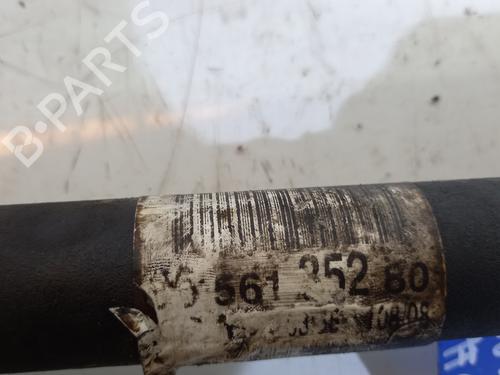Left front driveshaft PEUGEOT 308 I (4A_, 4C_) 1.6 16V | BP20748696M38 