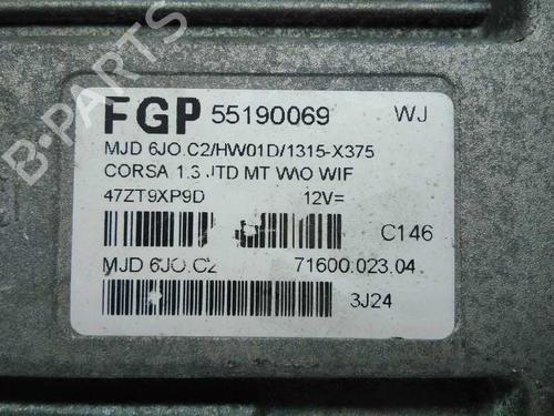 Engine control unit (ECU) OPEL CORSA C (X01) 1.3 CDTI (F08, F68) | BP20799429M57 