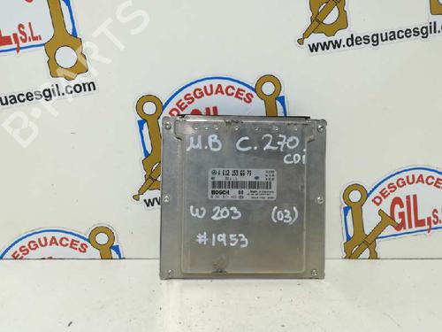 Used Engine control unit (ECU) MERCEDES-BENZ C-CLASS (W203) C 270 CDI (203.016) (170 hp) 20792231