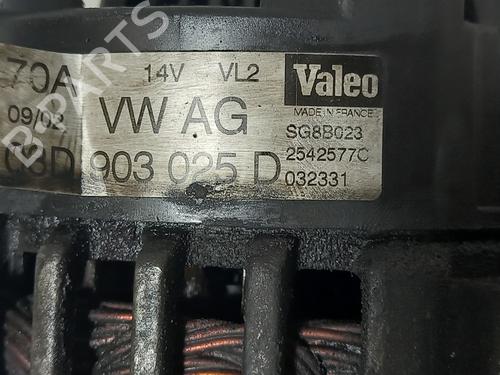 Alternator VW POLO (9N_, 9A_) 1.2 12V | BP20749087M7 