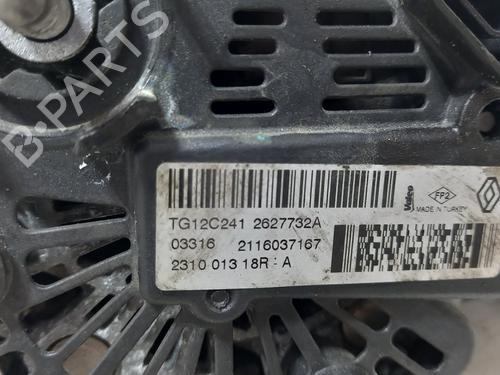 Alternator RENAULT CAPTUR I (J5_, H5_)  | BP20767808M7 