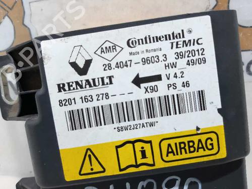 ECU airbags DACIA SANDERO  | BP20798105M53 
