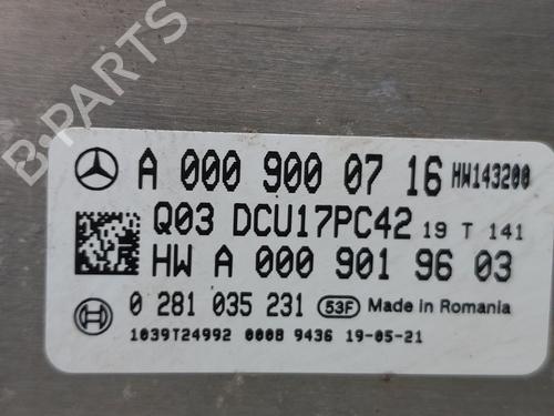 Electronic module MERCEDES-BENZ VITO Van (W447) 114 CDI (447.601, 447.603, 447.605) | BP25494334M83 