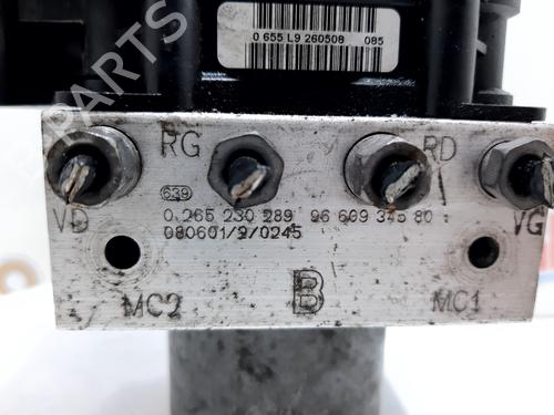 ABS pump CITROËN C4 Grand Picasso I (UA_) 1.6 HDi | BP20743868M43 