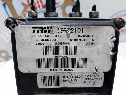 ABS pump PEUGEOT 407 (6D_) 2.0 (6DRFNB, 6DRFNE) | BP20738770M43 