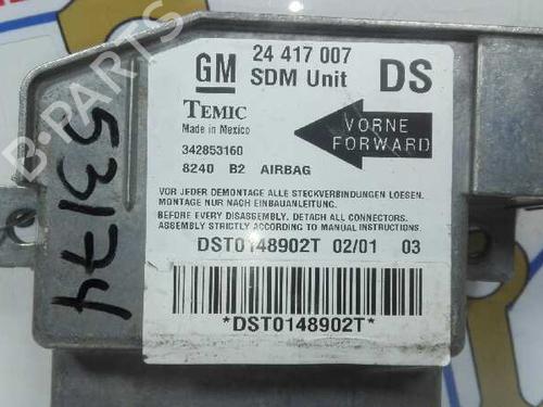 Kollisjonspute styreenhet OPEL CORSA C (X01)  | BP20805749M53 