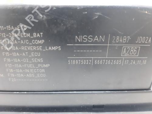 Fuse box NISSAN QASHQAI / QASHQAI +2 I (J10, NJ10, JJ10E) 1.5 dCi | BP20749071E1 