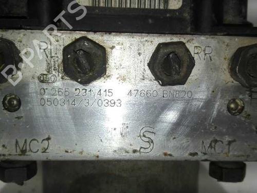 ABS pump NISSAN ALMERA II Hatchback (N16) 1.5 | BP20784800M43 
