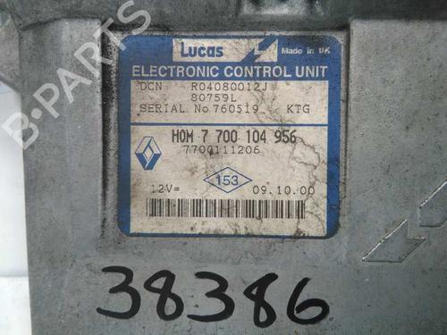 Engine control unit (ECU) RENAULT KANGOO (KC0/1_) D 65 1.9 (KC0E, KC02, KC0J, KC0N) | BP20797586M57 