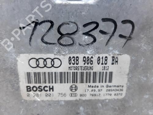 Engine control unit (ECU) AUDI A3 (8L1) 1.9 TDI | BP20747294M57 