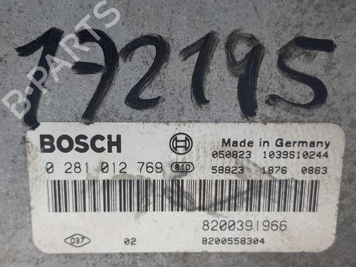 Engine control unit (ECU) RENAULT SCÉNIC II (JM0/1_) 1.9 dCi (JM0G, JM12, JM1G, JM2C) | BP21100642M57 