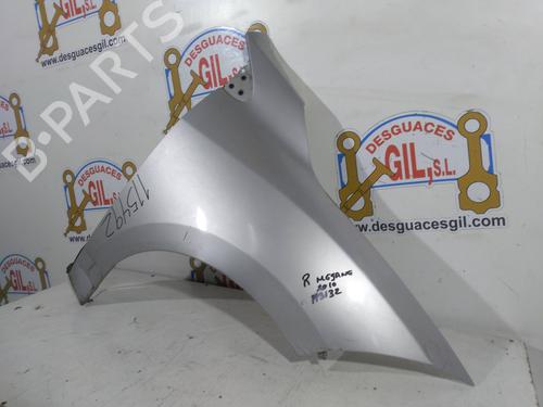 Right front fenders RENAULT MEGANE III Hatchback (BZ0/1_, B3_) 1.5 dCi | BP20812867C42 