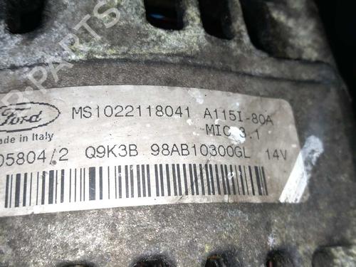 Generator FORD FOCUS I (DAW, DBW) 1.6 16V | BP20792675M7 