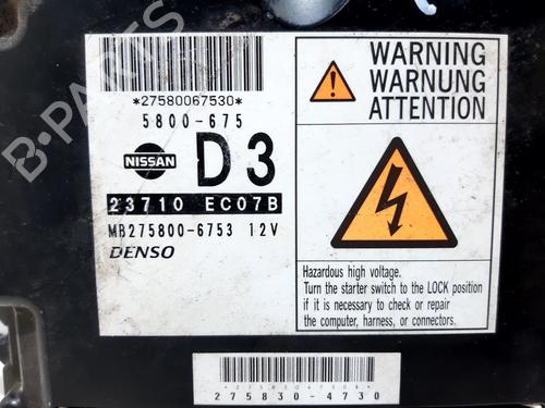 Engine control unit (ECU) NISSAN NAVARA NP300 (D40) 2.5 dCi 4WD | BP20754284M57 