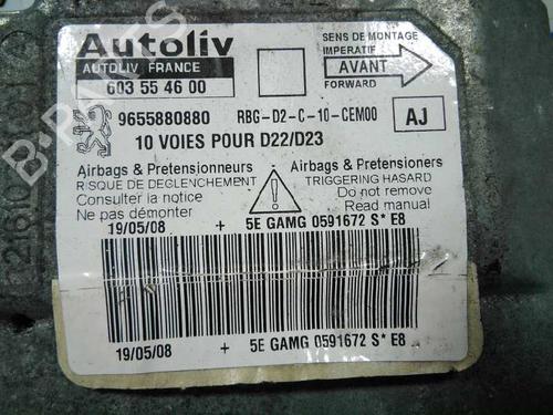 ECU airbags PEUGEOT 407 (6D_)  | BP20775403M53 
