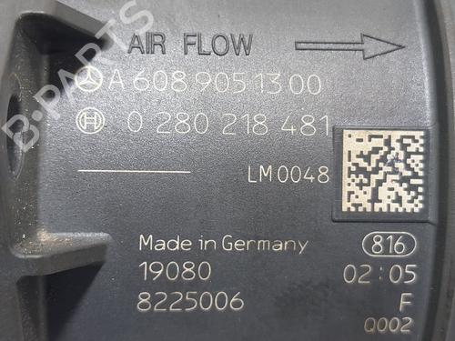 Mass air flow sensor MERCEDES-BENZ B-CLASS Sports Tourer (W247) B 180 d (247.003) | BP21829083M95