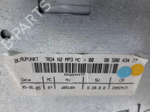 Radio PEUGEOT 607 (9D, 9U)  | BP21014989E6 