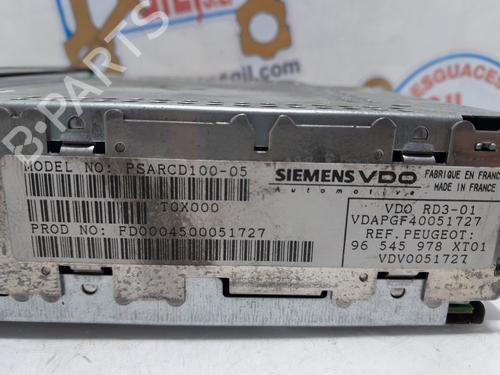 Radio PEUGEOT 307 Break (3E) 1.6 HDi 110 | BP20766861E6 