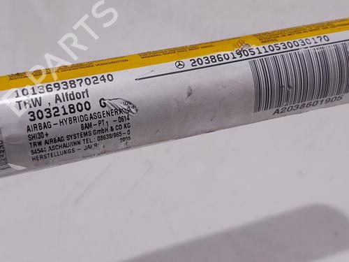 Left curtain airbag MERCEDES-BENZ C-CLASS Coupe (CL203)  | BP20771253C11 