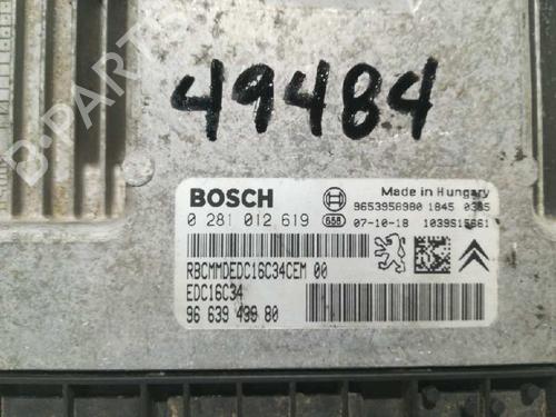 Engine control unit (ECU) PEUGEOT PARTNER MPV (5_, G_) 1.6 HDi 90 | BP20794367M57 