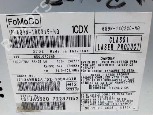 Radio LAND ROVER FREELANDER 2 (L359) 2.2 TD4 4x4 | BP20732526E6 