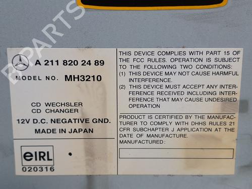 Electronic module MERCEDES-BENZ E-CLASS (W211) E 220 CDI (211.006) | BP30625666M83