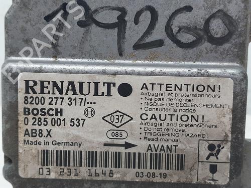 Kollisjonspute styreenhet RENAULT CLIO II (BB_, CB_)  | BP24372518M53 