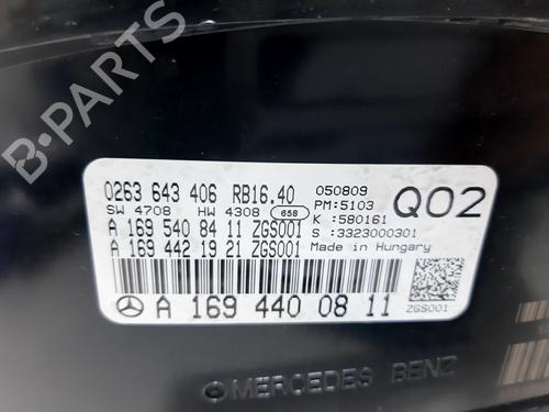 Instrument cluster MERCEDES-BENZ A-CLASS (W169) A 160 CDI (169.006, 169.306) | BP20753138C47 