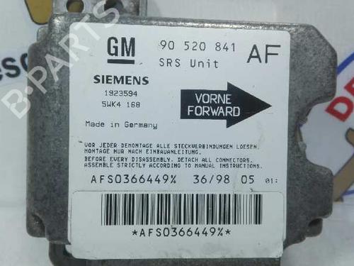 ECU airbags OPEL ASTRA G Saloon (T98)  | BP20805974M53 