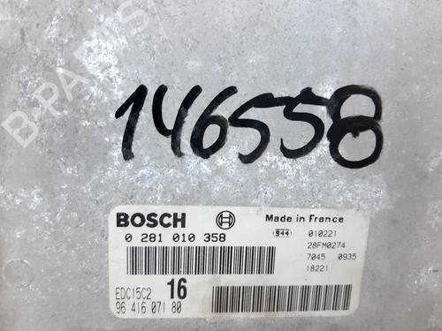 Engine control unit (ECU) CITROËN XSARA PICASSO (N68) 2.0 HDi | BP20757916M57 