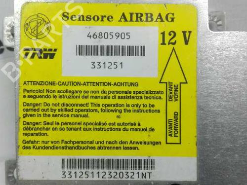 ECU airbags FIAT PUNTO (188_) 1.2 16V 80 (188.233, .235, .253, .255, .333, .353, .639,... | BP20806394M53