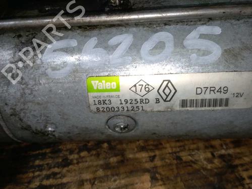 Starter RENAULT SCÉNIC II (JM0/1_)  | BP20807253M8 