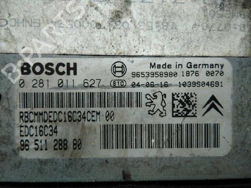Engine control unit (ECU) PEUGEOT 307 Break (3E)  | BP20795464M57 