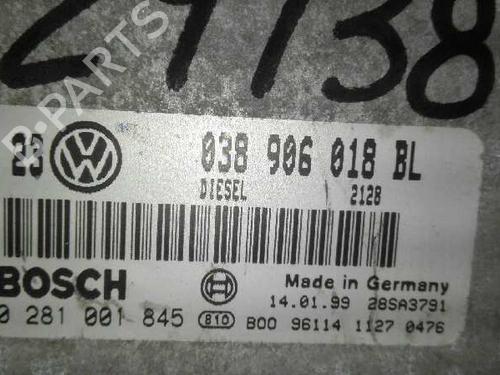 Engine control unit (ECU) VW GOLF IV (1J1) 1.9 TDI | BP20791332M57 