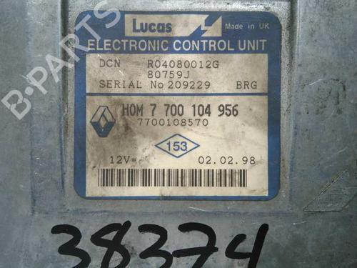 Engine control unit (ECU) RENAULT KANGOO (KC0/1_) D 55 1.9 (KC0D) | BP20797559M57 