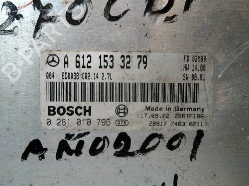 Engine control unit (ECU) MERCEDES-BENZ M-CLASS (W163) ML 270 CDI (163.113) | BP20791254M57 
